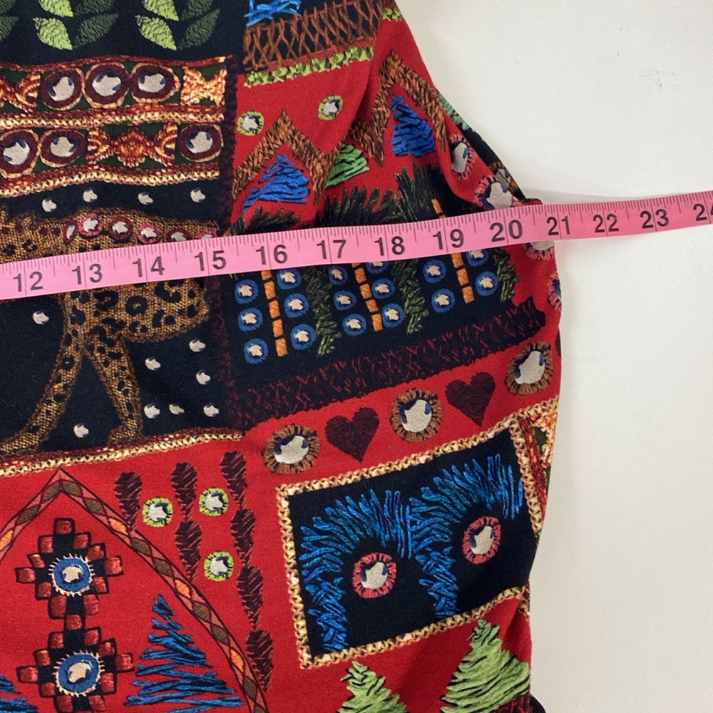 Farm Rio Multicolor Patchwork Blouse - Picture 8 of 10